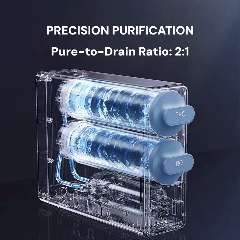 Under-sink Tankless RO Water Filtration System – 600 GPD