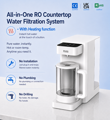All-in-One Countertop Water Filtration System - Reverse Osmosis