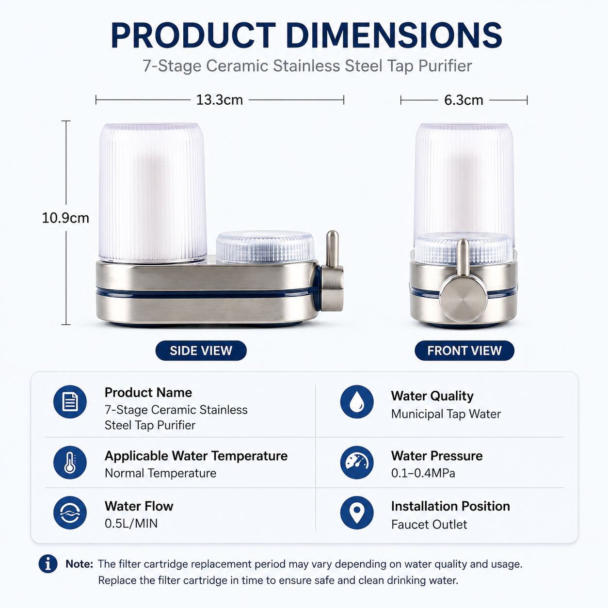 7-stage Filtration Tap Purifier