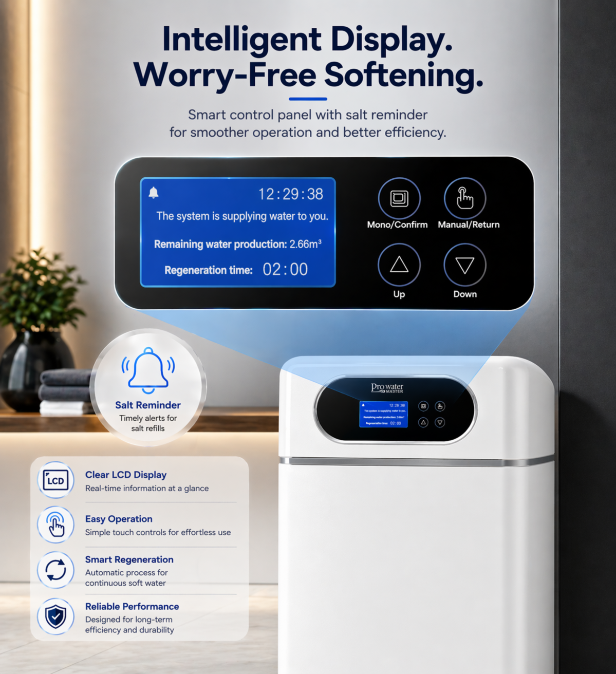 Water Softener for Whole Home Water Purification