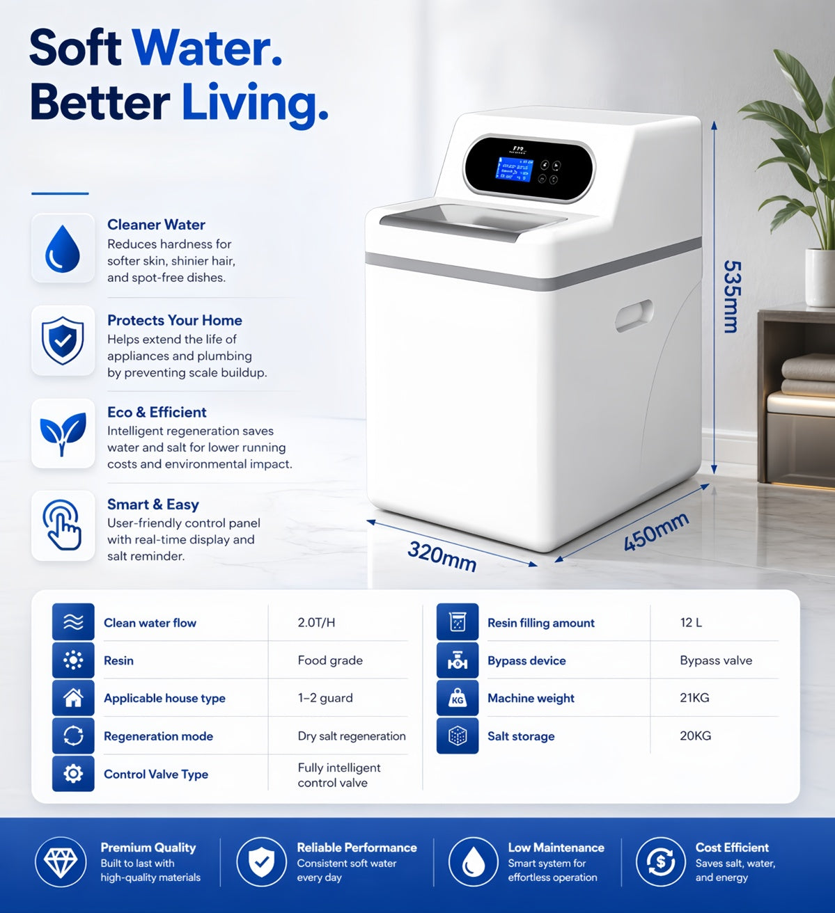 Water Softener for Whole Home Water Purification