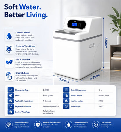 Water Softener for Whole Home Water Purification